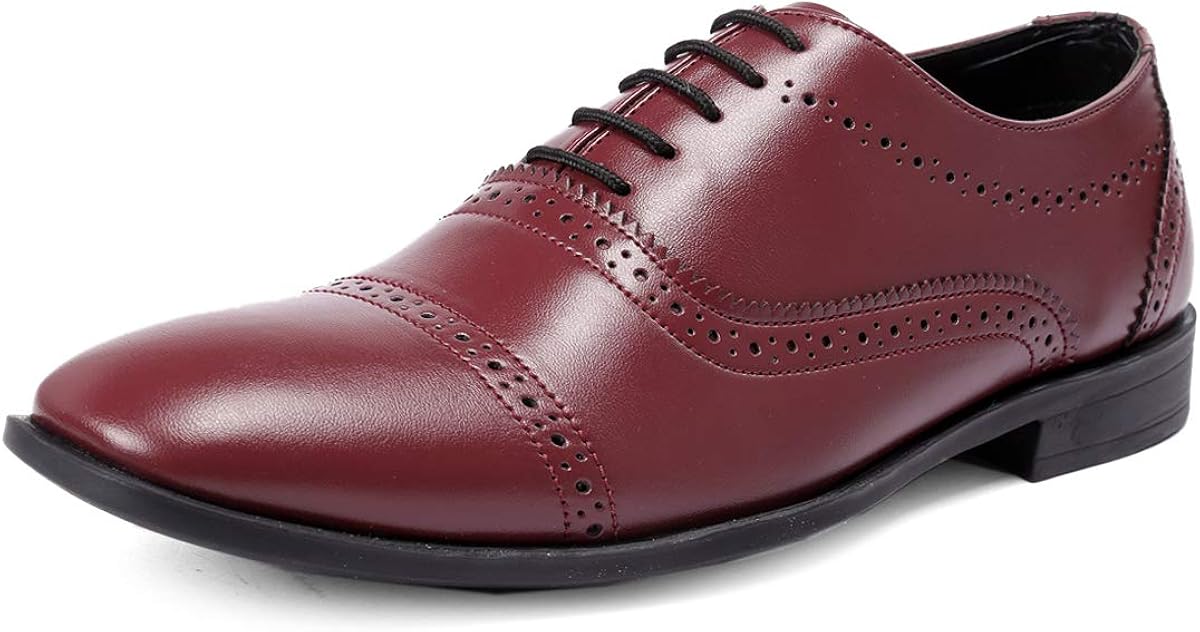 Bacca Bucci Men�s Wingtip Dress Shoes