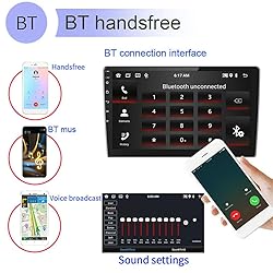 Saitedudu Android 13 7Inch HD Touch Screen