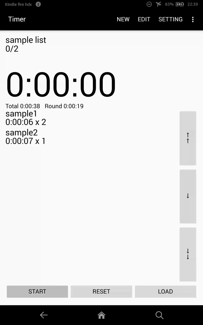 Sequential Timer(routine timer, interval timer ) App on Amazon Appstore