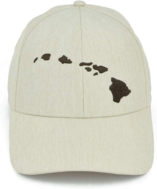 808 Clothing Co. Hawaiian Islands Hat (Natural) at Amazon Men’s