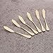 6 Piece Butter Knife 6-inch Stainless Steel Cheese Spreader Knives Set Table Silverware Dishwasher Safe, Packs of 6 (Gold)