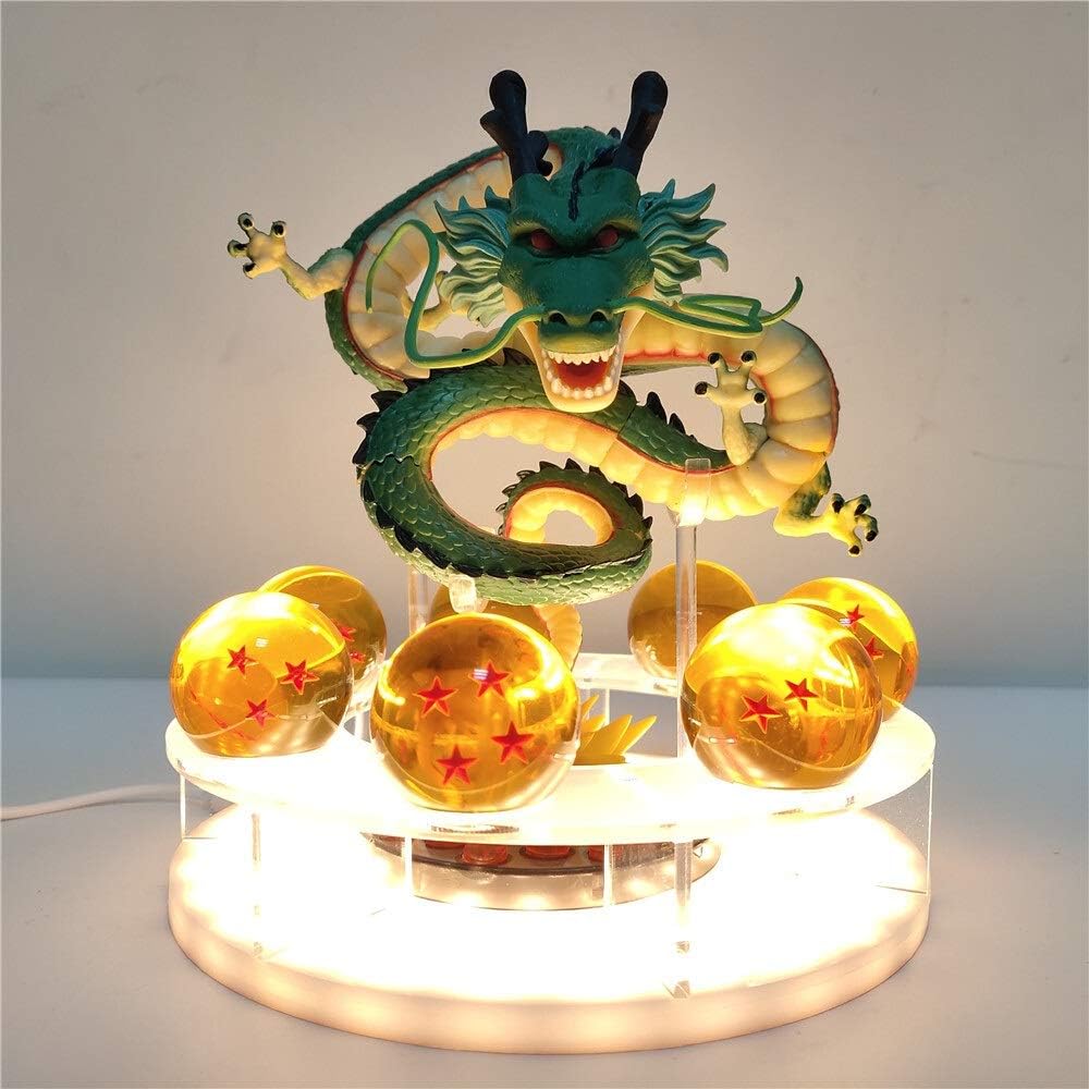 Table lamp Dragon Ball Shenron Crystal Ball LED DIY Night Light Dragon Ball Z Lamp USB Power