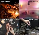 Premium Witchcraft Herb Set 30 Dried Herbs with Wooden Spoon for Spells view 4