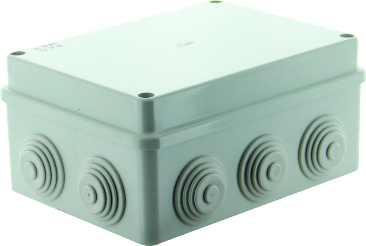 Voltman VOM512234 – 20 Clip Fermacavo, Diametro 14 Mm, Colore Grigio, Per Fissaggio Cavi Su Legno, Mattoni E Cemento