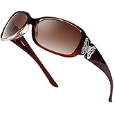 Polarized Sunglasses for Women - Premium Trendy Butterfly Sunglasses - HZ Series Mariposa Designer Fashion Sunglasses