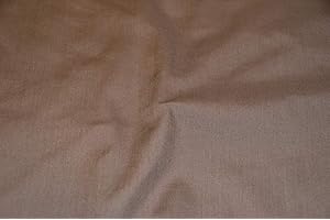 SEDONA DESIGNZ, INC. 60" Wide Premium Cotton Blend Broadcloth Fabric by The Yard (Brown)