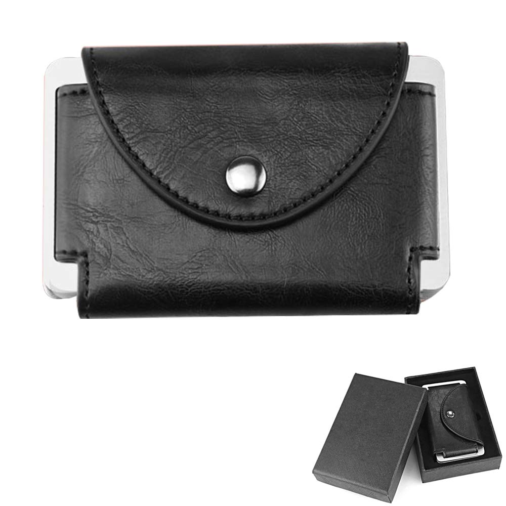 CTA Card Wallet,Slim Minimalist Credit Card Holder With RFID Block for Men