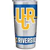 Rico Industries NCAA UC Riverside Highlanders Standard 20oz Stainless Steel Tumbler with Lid - Great For Coffee, Tea, Water or Cocktails