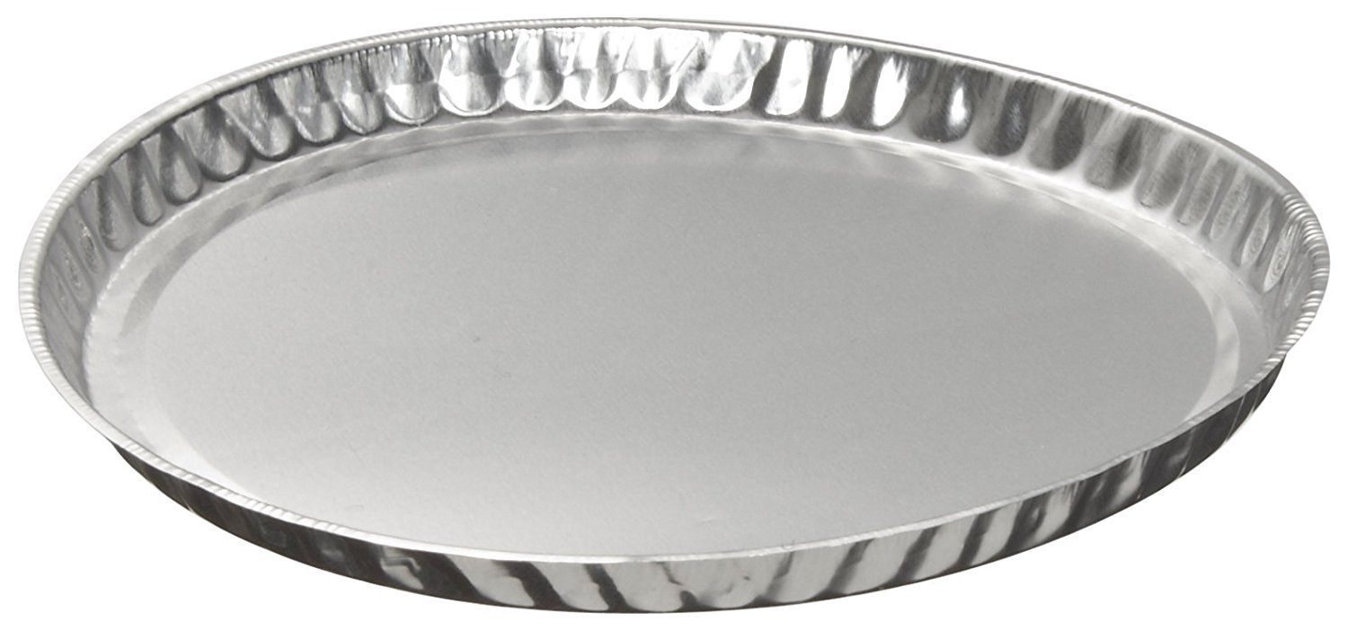 Heathrow Scientific HD14522 Aluminum Weighing Dish, 4" Outside Diameter x 5/16" Height (Pack of