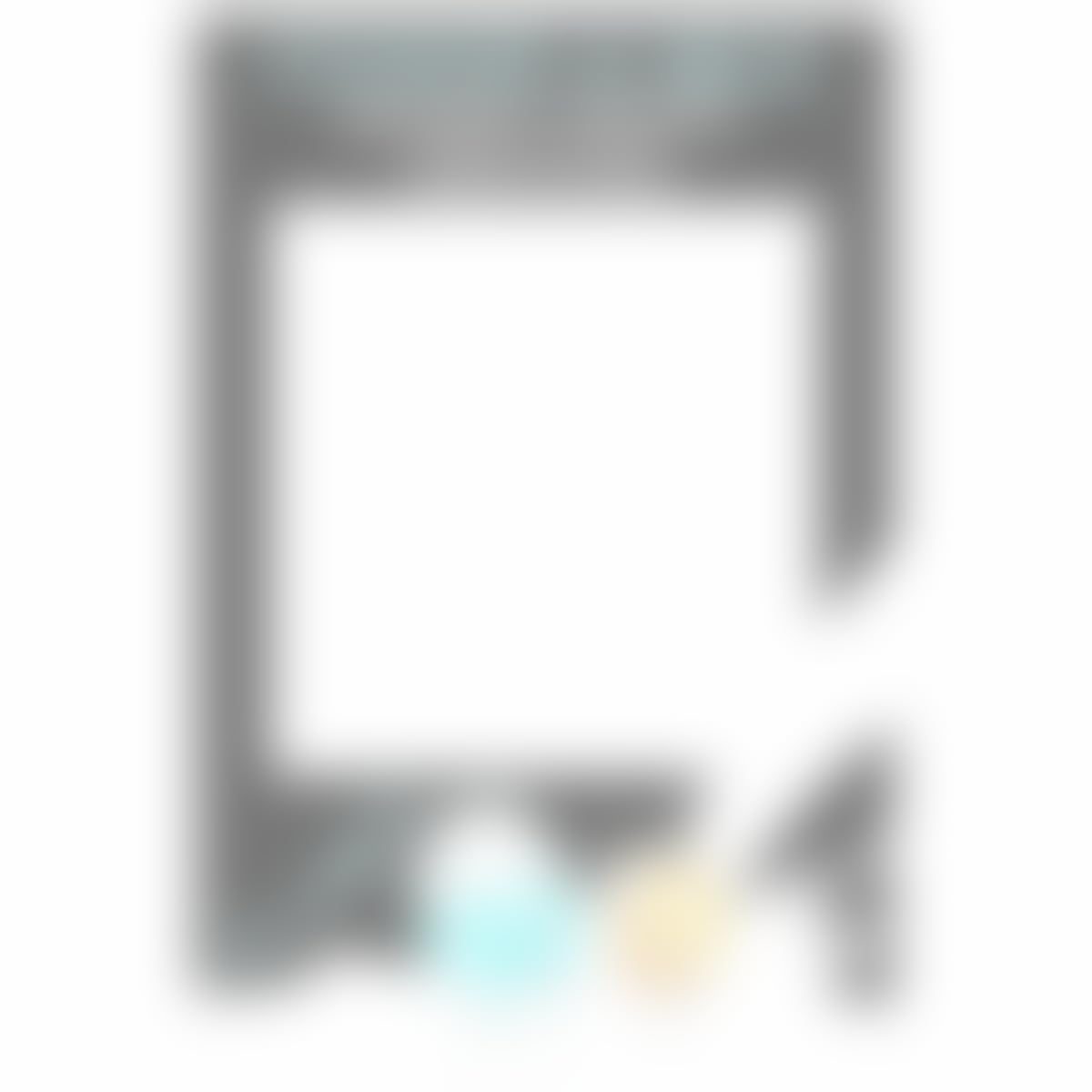 Amazon Com Cookies And Milk Boy Baby Shower Selfie Frame Social