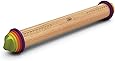 Joseph Joseph Adjustable Rolling Pin with Removable Rings, 13.6", Multi-Color