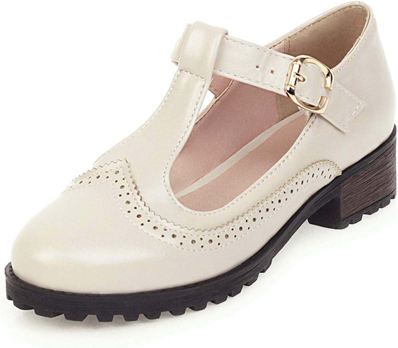 platform t strap mary janes