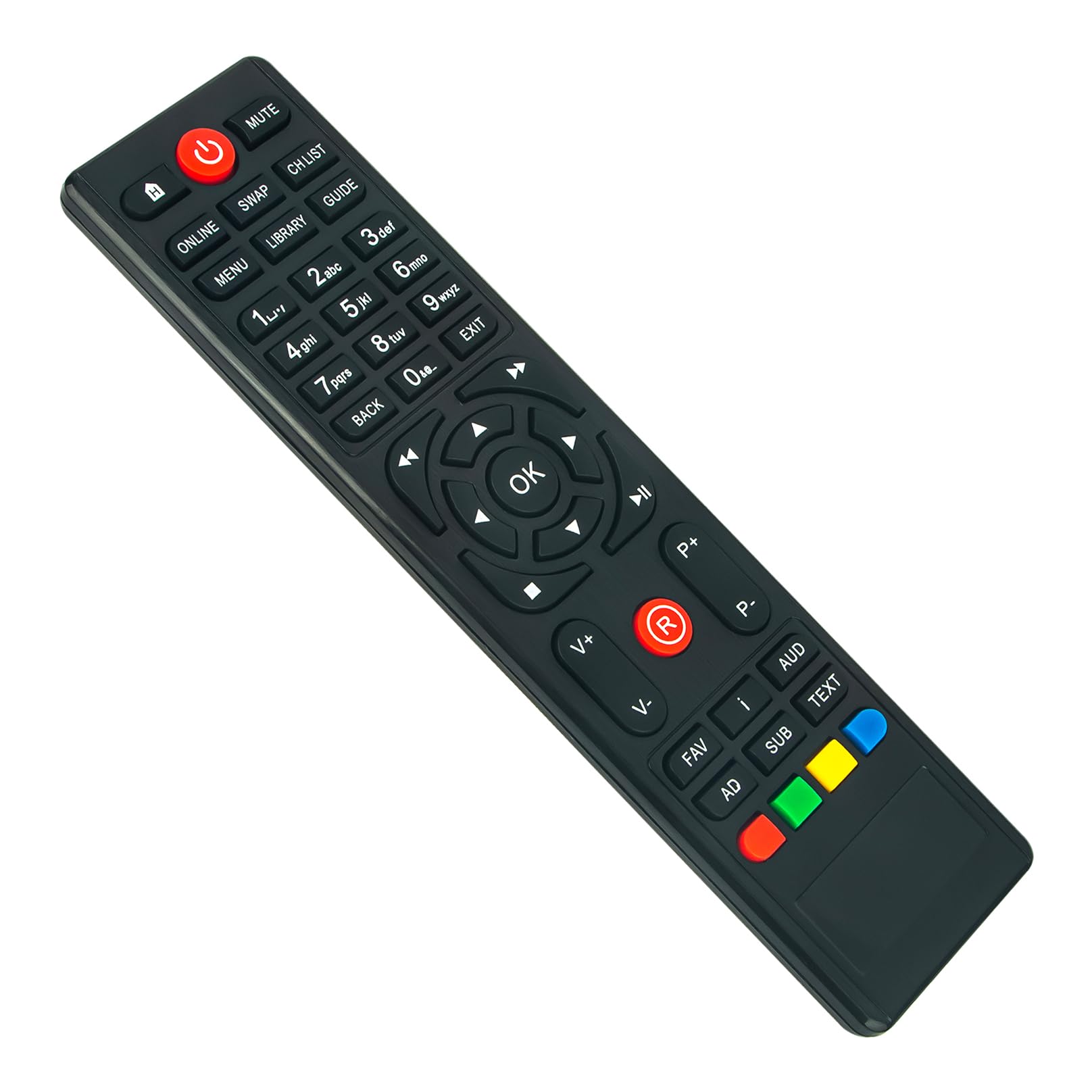 GV101YRH32 GV101YRH50 GV102ZRH R03SX2 Replacement Remote Control -VINABTY-fit for GOODMANS TV Recorder remote control GV102ZRH GV102ZRH50 GV101YRH series GV101YRH10 GV102ZRH32