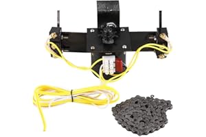 FAMKIT Egg Turning Motor System, 220V Industrial Automatic Incubator Accessories with 100cm Chain