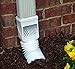 InvisaFlow 4490 Downspout Filter, White