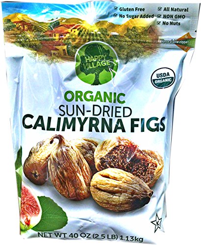 Happy village organic sun-dried calimyrna figs