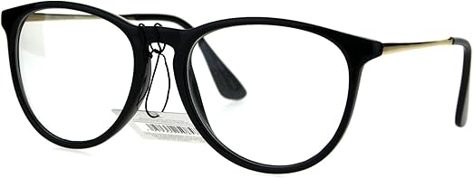 plastic hipster glasses