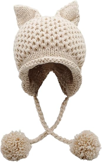 how to knit hat with ears