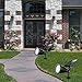 2 Pack Upgraded Outdoor Solar Spot Lights - Waterproof Adjustable Yard Lights Solar Landscape Lights for Outdoor Garden Pathway Driveway Lawn Walkway Lighting Illumination, Auto On/Off Bright White