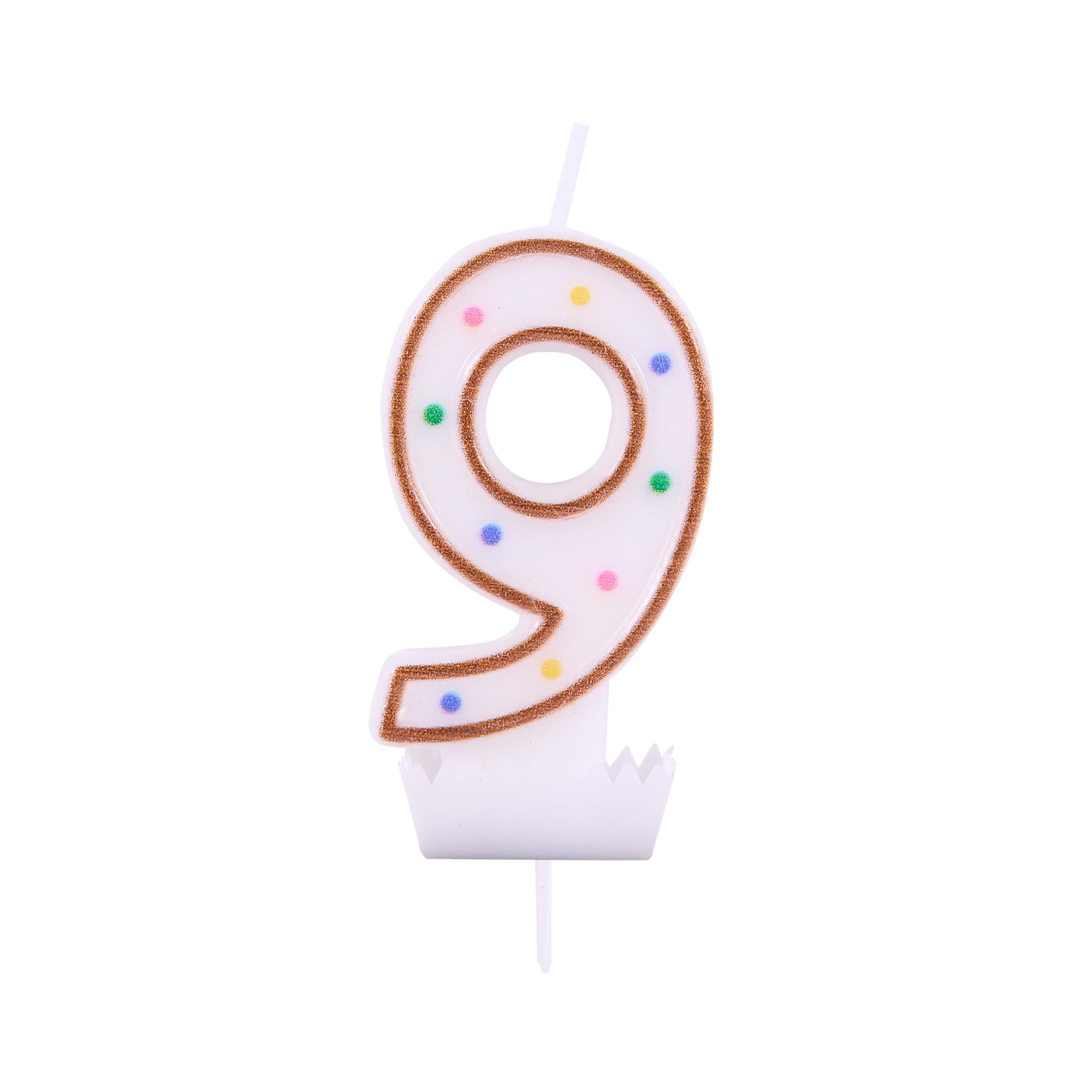 Idena 58369 – Number Candle, Cake Candle, Decoration, Candles, Birthday, Anniversary, Anniversary