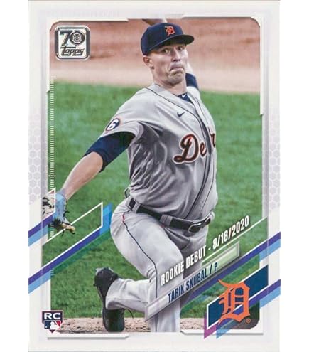 Amazon.com: 2021 Topps #92 Tarik Skubal NM-MT RC Rookie Detroit