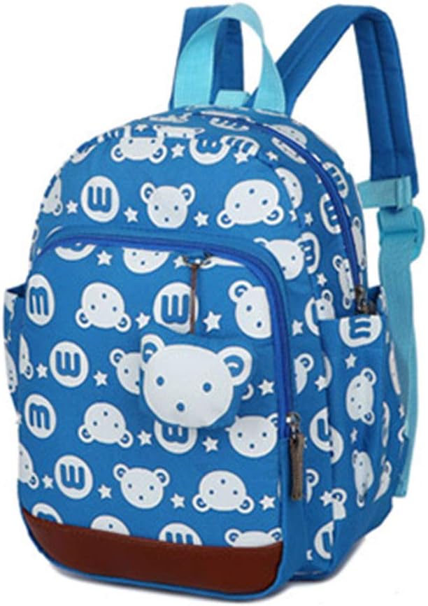 X-Labor Bear Children's Backpack with Chest Strap, Anti-Loss Safety Belt with Lead, 1-3 Years, Baby Backpack, Toddlers, Girls - Image 3
