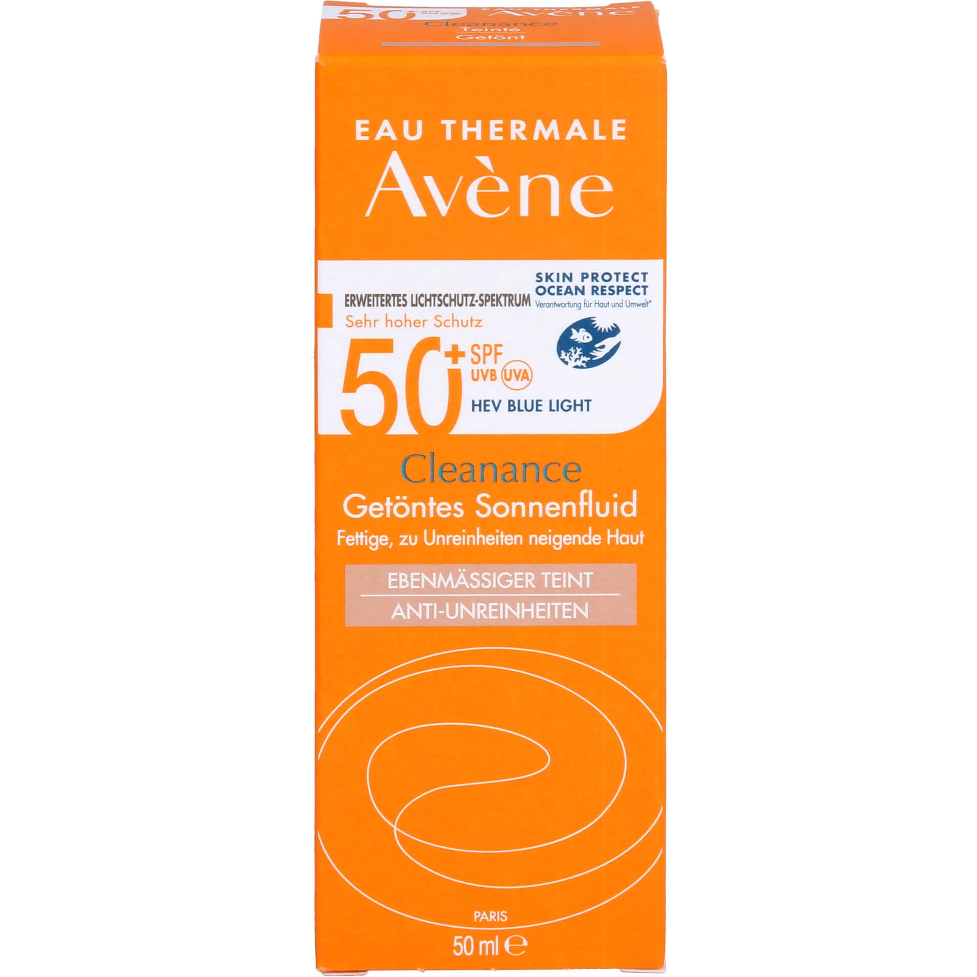 Avene Cleanance Sunscreen Very High Protection Tinted SPF50+ 50ml