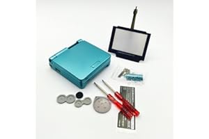 EXSEK Replacement Housing Shell Pack Compatible with Gameboy Advance SP (Turquoise)