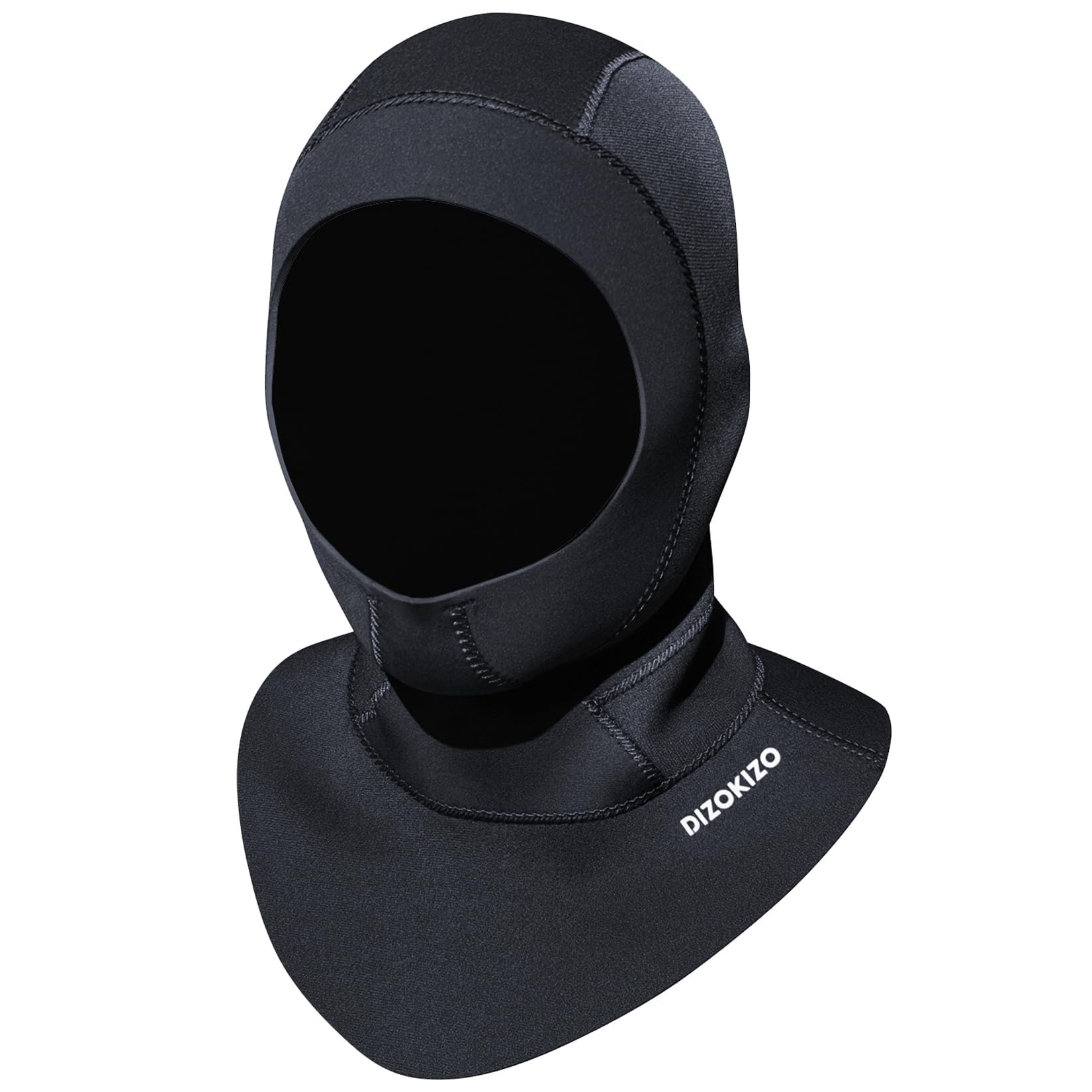 PAWHITS Wetsuit Hood, Thermal Diving Hood with Flow Vent for Women Men, Unisex 3mm Neoprene Hat Cap for Scuba Kayaking Snorkeling Water Sports (M)