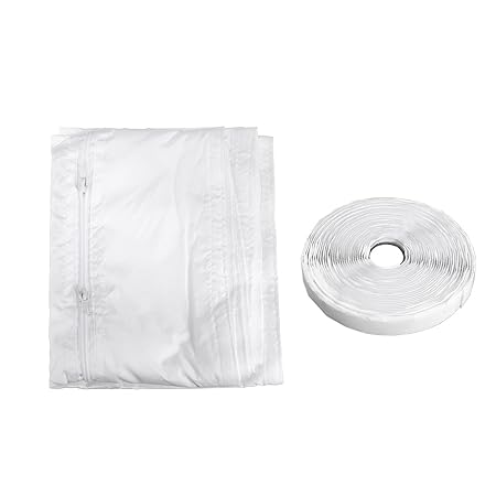 400cm Universal Fensterabdichtung Für Mobile Klimageräte, Klimaanlagen, Abluft-Wäschetrockner, Ablufttrockner, Trockner, Baut