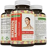 Pure And Potent Biotin Supplements To Combat Hair Loss + Support Hair Growth + Aid In Weight Loss For Men And Women - Natural Vitamins For Hair Growth - Can Help Reduce Thinning Hair
