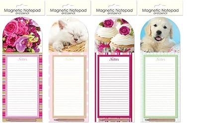 Tallon magnéticos para la nevera congelador bloc de notas y lápiz ...