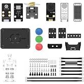 Secondary Development Kit for Tonybot Upgrade, with ESP32 AI Vision, WonderEcho Voice Module, Fan/Touch/Acceleration Sensors, Dot Matrix/WiFi Module (Not Included Tonybot Robot)