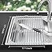 Roll-up Over the Sink Dish Drying Rack Multi-purpose Stainless steel Kitchen Drainer