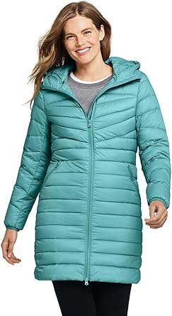 lands end long down coat