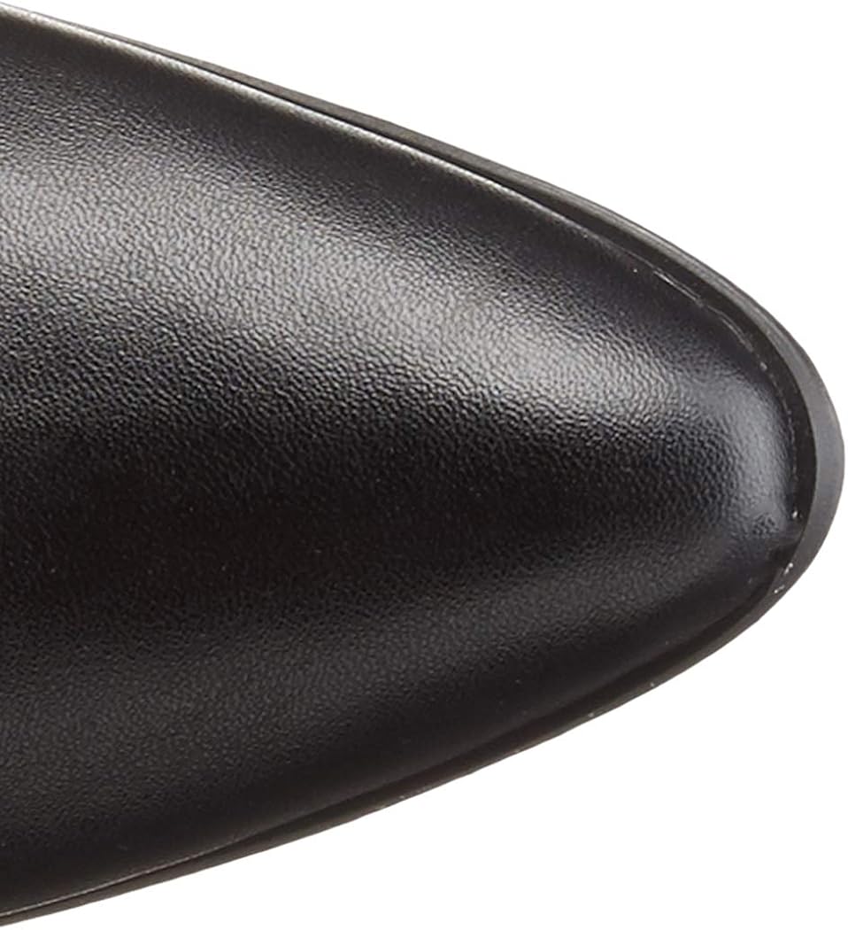  | Ellie Shoes Women's 253 Amelia Victorian Boot, Black Polyurethane | Mid-Calf