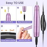 KOOFIT Electric Nail Files Professional Nail Drill 20000 RPM USB Portable view 5