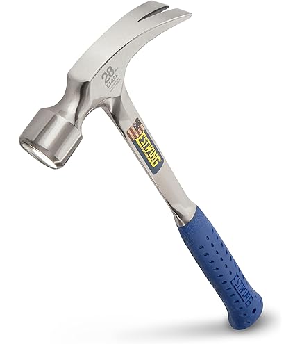 Amazon.com: ESTWING BIG BLUE Framing Hammer - 25 oz Straight