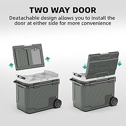 Alpicool Portable Refrigerator for Car, 12 Volt