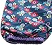 Mingao Girls Rain Pants Flower Waterproof Warm Outdoors 4-5 Years (Purple)