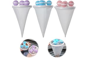 CECURPO 3PCS Floating Hair Filtering Mesh Removal, 2024 Upgraded Lint Catcher for Washing Machine Cleaning Mesh Bag, Reusable Washing Machine Hair Catcher Tool for Pet Dog Hair Remover (Colorful)