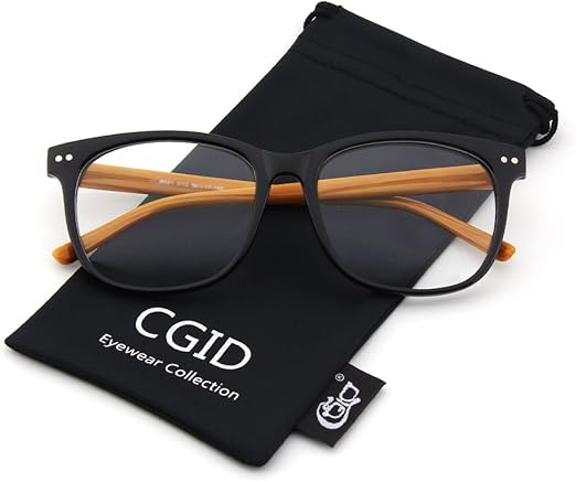 oversized black rimmed glasses