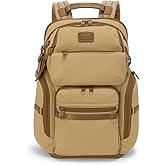 TUMI - Alpha Bravo Nomadic Backpack - Men's Durable Carry On Bag - 18.8" X 15.0" X 9.0" - Fits up to 15" Laptop - Khaki