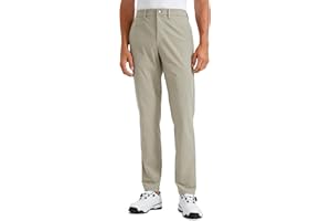 CRZ YOGA Men's All Day Comfy Golf Pants - 28"/30"/32"/34"/36" Quick Dry Lightweight Work Casual Trousers with Pockets
