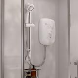 Triton Zante 4 9.5kW Electric Shower Slimline 3 Spray Pattern Rub Clean Head view 7