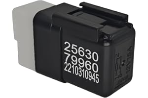 FORMIDEN HR159T Horn Relay - 25630-79960 12VDC 15A 3-Pin Relay Compatible for Nissan 200SX 240SX 300ZX 350Z 370Z (1989-1998 Models)
