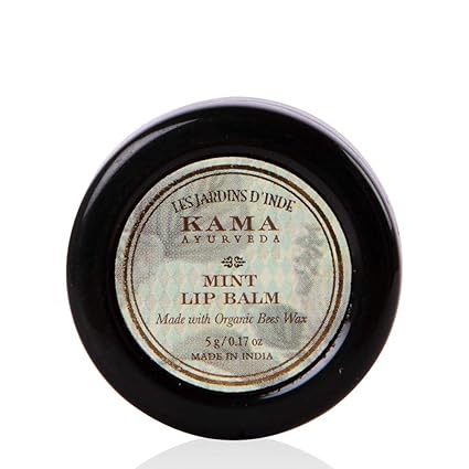 Kama Ayurveda Mint Lip Balm, 5g