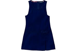 CLASSROOM SCHOOL UNIFORMS Classroom Little Girls Uniform Zig Zag Jumper Dress