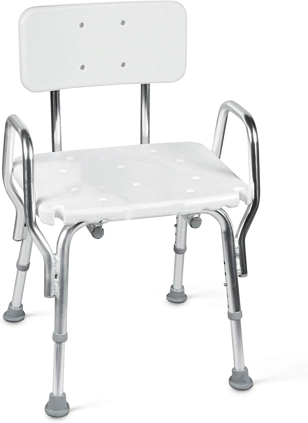 rolling shower chair with removable arms