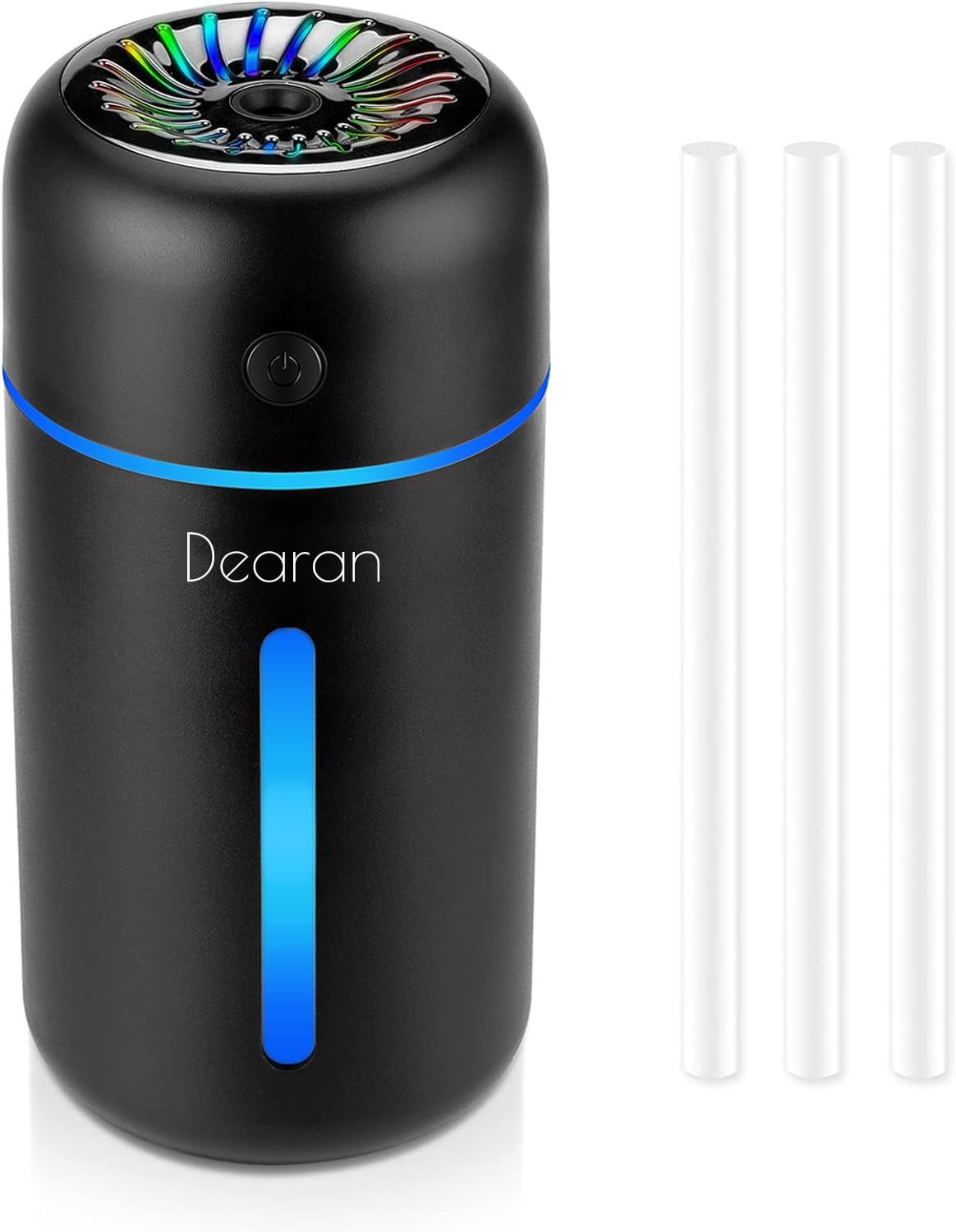 加湿器 卓上 家全体用加湿器 デスク 小型 車用 350ml 大容量 超音波式 次亜塩素酸水対応 空焚き防止 静音 コードレス 気化式 スチーム式 乾燥 花粉対策 車載 フィス 寝室 アロマ ミニ プレゼント 車商品画像